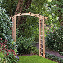 Pergolaset Loke Getoogd Groen Geïmpregneerd Grenen B180 x D50 x H220 cm