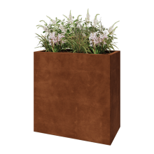 Cortenstaal plantenbak - Rechthoek - 80 x 40 x 80 cm - Zonder bodemplaat