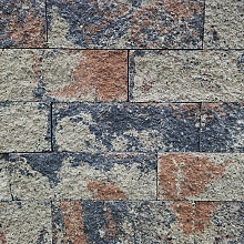 Splitrock stapelblokken 32 x 13 x 11 cm 2.0 tricolore