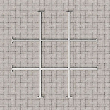 Aluminium onderconstructie SD6/FD6/PD6