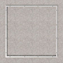 Aluminium vloerframe SD6/FD6/PD6