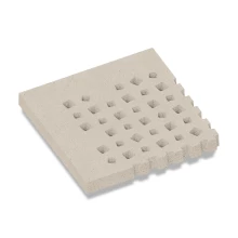 ArtiStone Weave tegel  buitenhoek 100x100x10 cm Greige