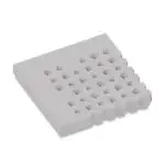 ArtiStone Weave tegel  buitenhoek 100x100x10 cm Grijs