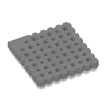 ArtiStone Weave tegel  binnenhoek 100x100x10 cm Antraciet