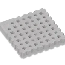 ArtiStone Weave tegel  binnenhoek 100x100x10 cm Grijs