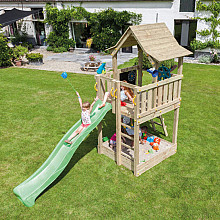 Blue rabbit zelfbouwdoos Toren Pagoda