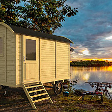 Circuswagen Joey | 19mm | vuren onbehandeld | 360 x 240 cm | excl. onderstel