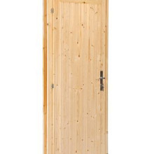 Deur enkel D5 LS vuren 90,5 x 196 cm links scharnierend