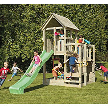 DHZ Houtpakket Blue Rabbit Toren Penthouse 8,8 x 8,8 cm