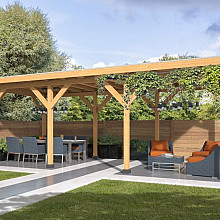 DHZ Zoutelande Red Class Wood 750 x 330 cm