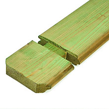Extra wandlaag Freddy | 28 mm | groen geïmpregneerd