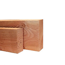 Douglas geschaafde gording 6,5 x 21 x 300 cm, onbehandeld.