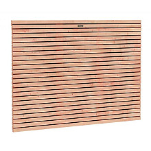 Douglas tuinscherm Elan Excellent, 130 x 180 x 4,2 cm, onbehandeld.