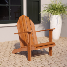 Hardhouten Stoel Relax