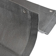 Harmonicadoek 290 x 300 cm Lichtgrijs HDPE