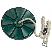 Speelelement kunststof schotelzit voor kabelbaan