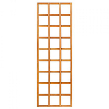 Trellis recht hardhout kunstmatig gedroogd H180 x B60 cm