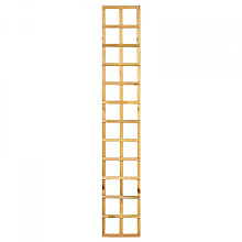 Trellis recht, lamel 1,3 x 2,5 cm grenen groen geïmpregneerd H180 x B30 cm, PEFC