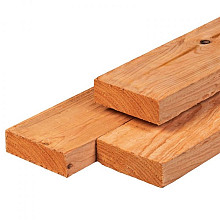 Red Class Wood ME vuren ligger 4,5 x 14,5 x 300 cm – gedroogd, geïmpregneerd en geschaafd, PEFC