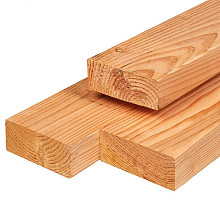 Red Class Wood ME vuren ligger 6,5 x 14 x 300 cm – gedroogd, geïmpregneerd en geschaafd, FSC