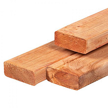 Red Class Wood ME vuren ligger 6,5 x 17,5 x 300 cm – gedroogd, geïmpregneerd en geschaafd, Neutraal