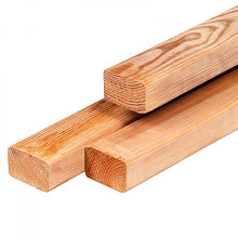 Red Class Wood ME vuren regel 4,5 x 7 x 300 cm – gedroogd, geïmpregneerd en geschaafd, PEFC