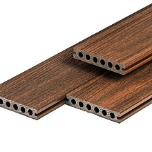 PuraShield composiet vlonderplank 2,3 x 13,8 x 300 cm, ipé, semi-massief, fijne houtnerf, clip syste