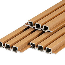 PuraTech 30 composiet triple profiel 3,3 x 17,0 x 290 cm, cedar, fijne houtnerf