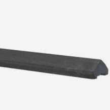 Betonnen Afdekkap voor Betonplaten 4,5 x 8,0 x 180 cm – Antraciet, Ongecoat