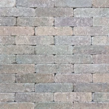 Stonique trommelsteen waalformaat 7 cm oud brons– stijlvolle bestrating met karakter