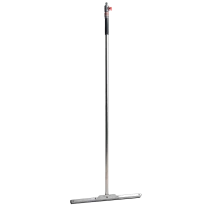 WS RVS Vloertrekker met aansluiting voor (Gardena) tuinslang incl. kraantje (t.b.v. inkeren WS Voegmortel)