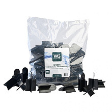 WS Spacer kruisjes - Afstandhouder 3 mm (zak á 50 stuks)