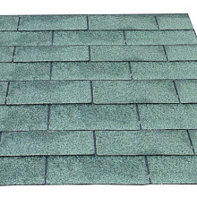 Dakshingles per pak à 3 m2, groen.