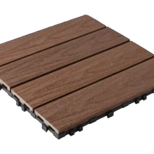 NewTechWood HKC kliktegel, 30 x 30 cm, Teak