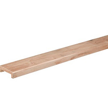 Douglas afdeklat breed t.b.v. fijnbezaagd scherm 2,8 x 9,2 x 180 cm
