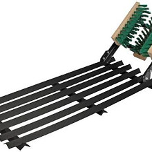 Voetenveger met stalen schraper 70 cm