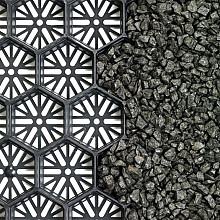 Splitplaat pro xl grijs 1.200x800x30 mm (grindplaat)