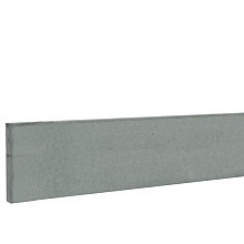 Betonplaat glad 24 x 3,5 x 184 cm, grijs ongecoat.