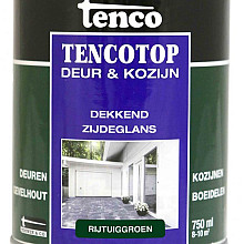Tencotop deur & kozijn dekkend zijdeglans rijtuiggroen  0.75 l.